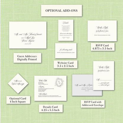 Wedding   |   Olivia Collection    |   Invitation