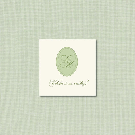 Wedding   |    Wildflower Collection    |   Additional Card (4 Inch Square)