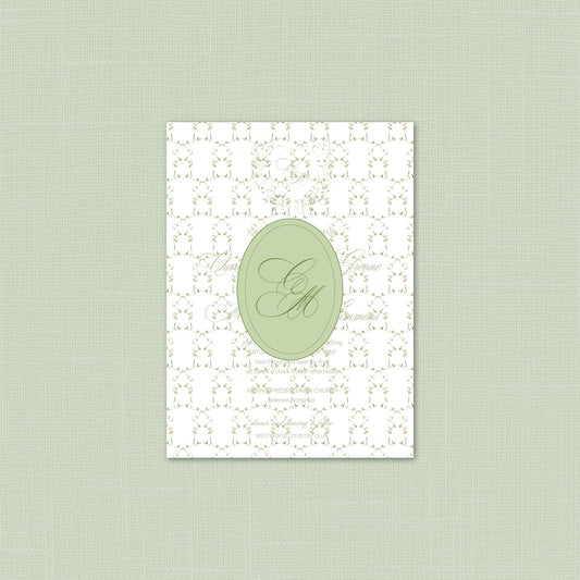 Wedding   |    Wildflower Collection    |    Vellum Overlay