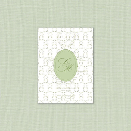 Wedding   |    Wildflower Collection    |    Vellum Overlay