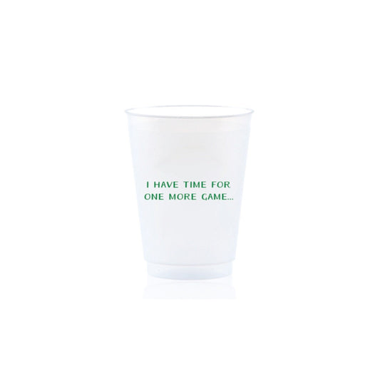Game Night Cups, One More Game, Tournament or Girls' Weekend, Fun Mah Jongg Gift
