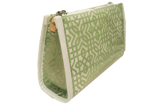 Day Tripper Lattice Clear Bag - Paper & Gifts By Adele