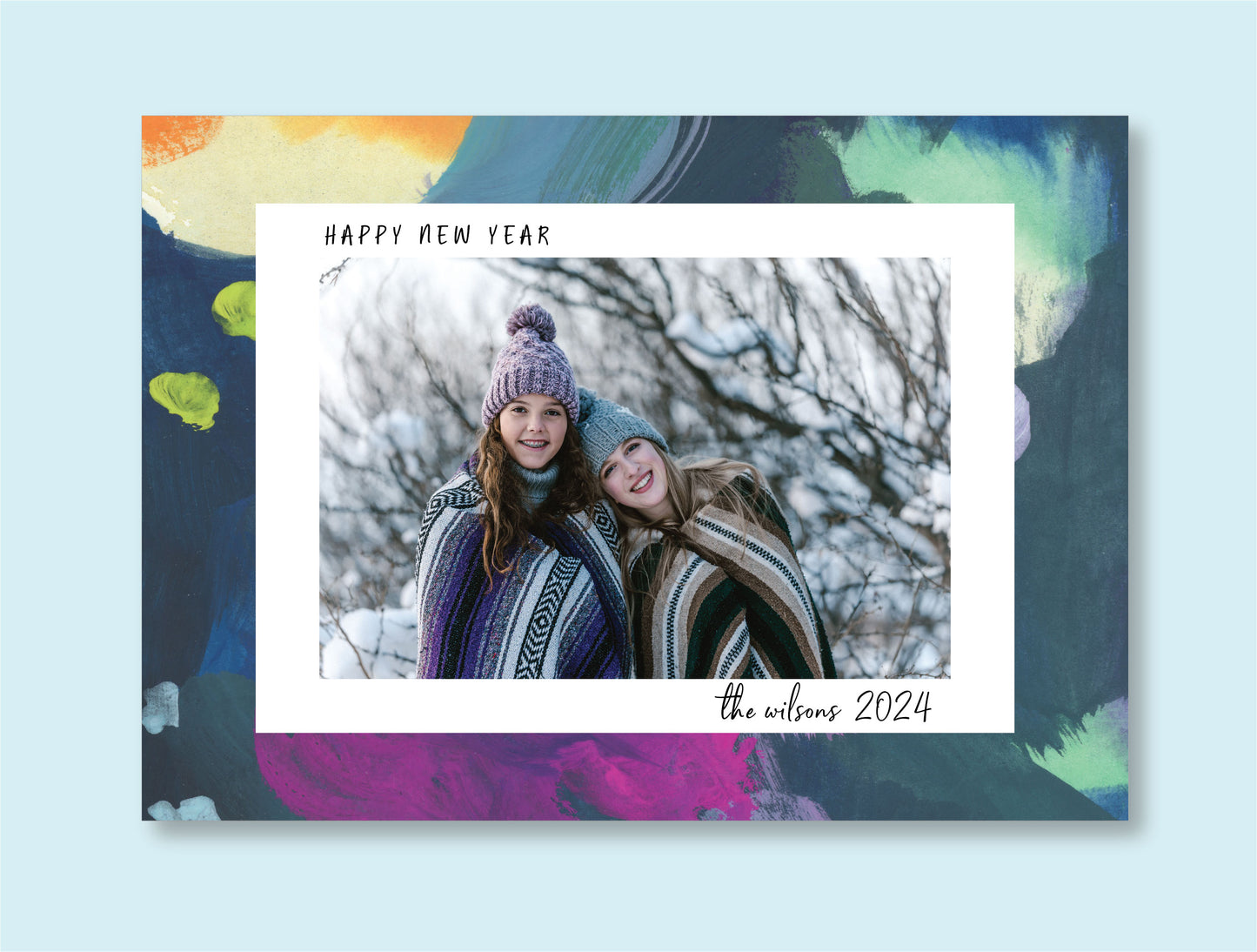 Holiday Photo Card    |    Starry Night
