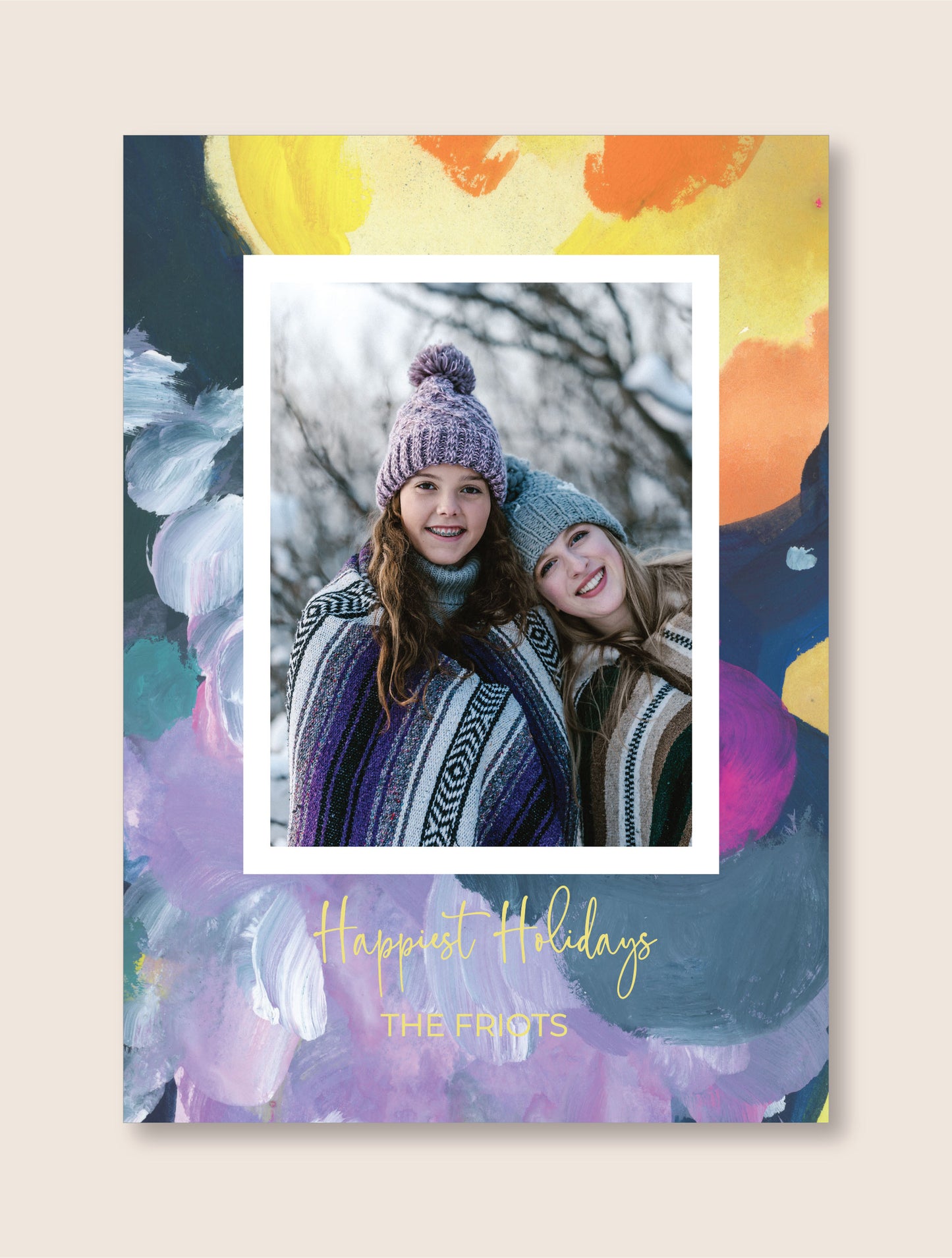 Holiday Photo Card    |    Starry Night