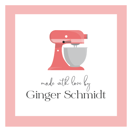 Gift Tag or Sticker    |      Coral Border     |    From The Kitchen Of