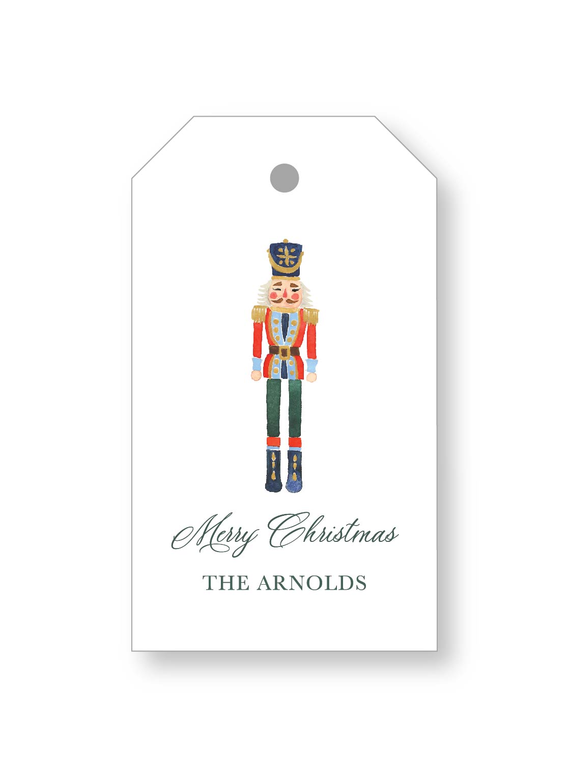 Holiday Gift Tag  |   Nutcracker