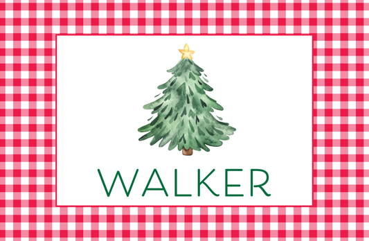 Laminated Placemat   |   Winter Tree