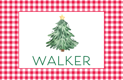 Laminated Placemat   |   Winter Tree