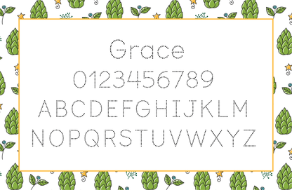 Laminated Placemat   |   Green Pinecone