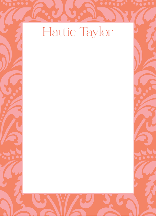 Notepad   |   Pink and Orange Crush