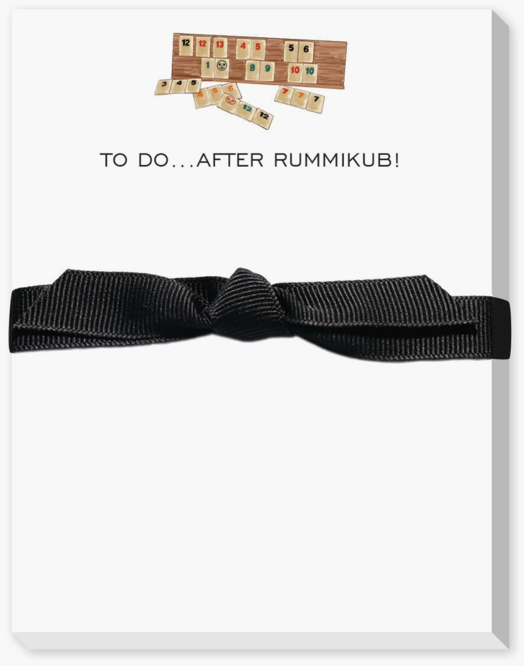 Notepad   |   To Do....After Rummikub